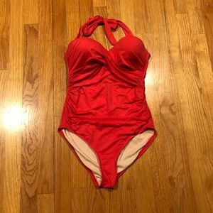 Super Cute Pink/Red Merona Swimsuit